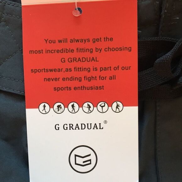 NEW Gradual Mens Charcoal Swim Trunks - Picture 4 of 6